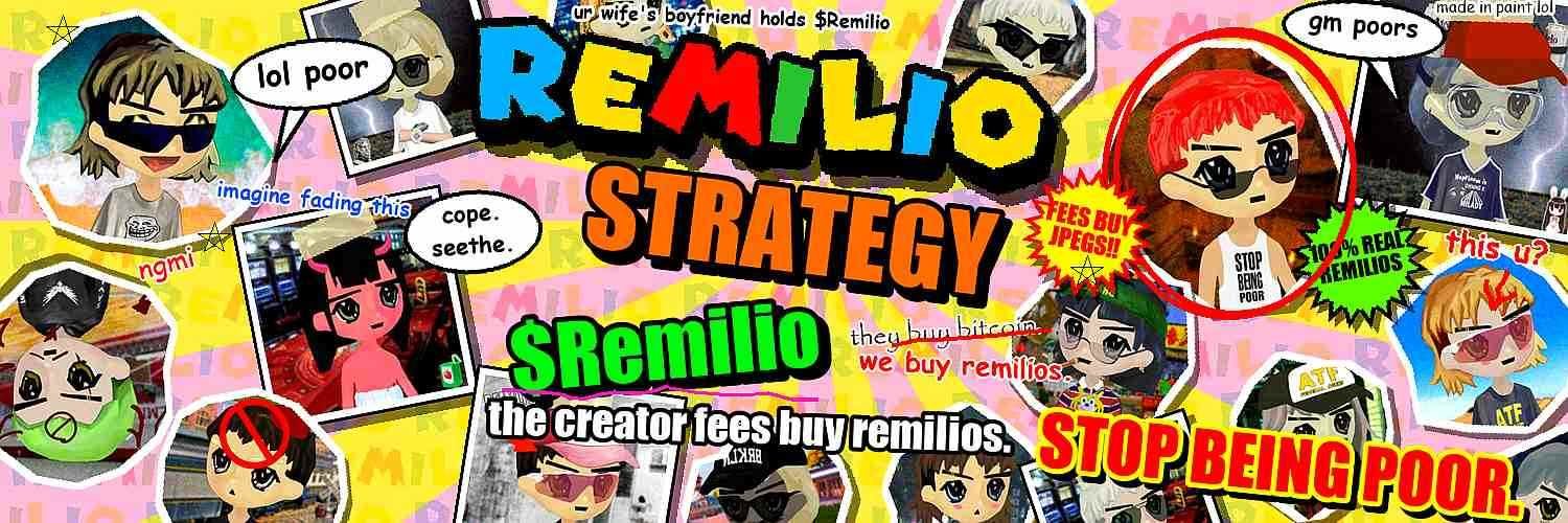 RemilioStrategy. stop being poor.